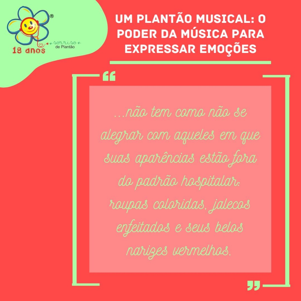 Um plantão musical: o poder da música para expressar emoções