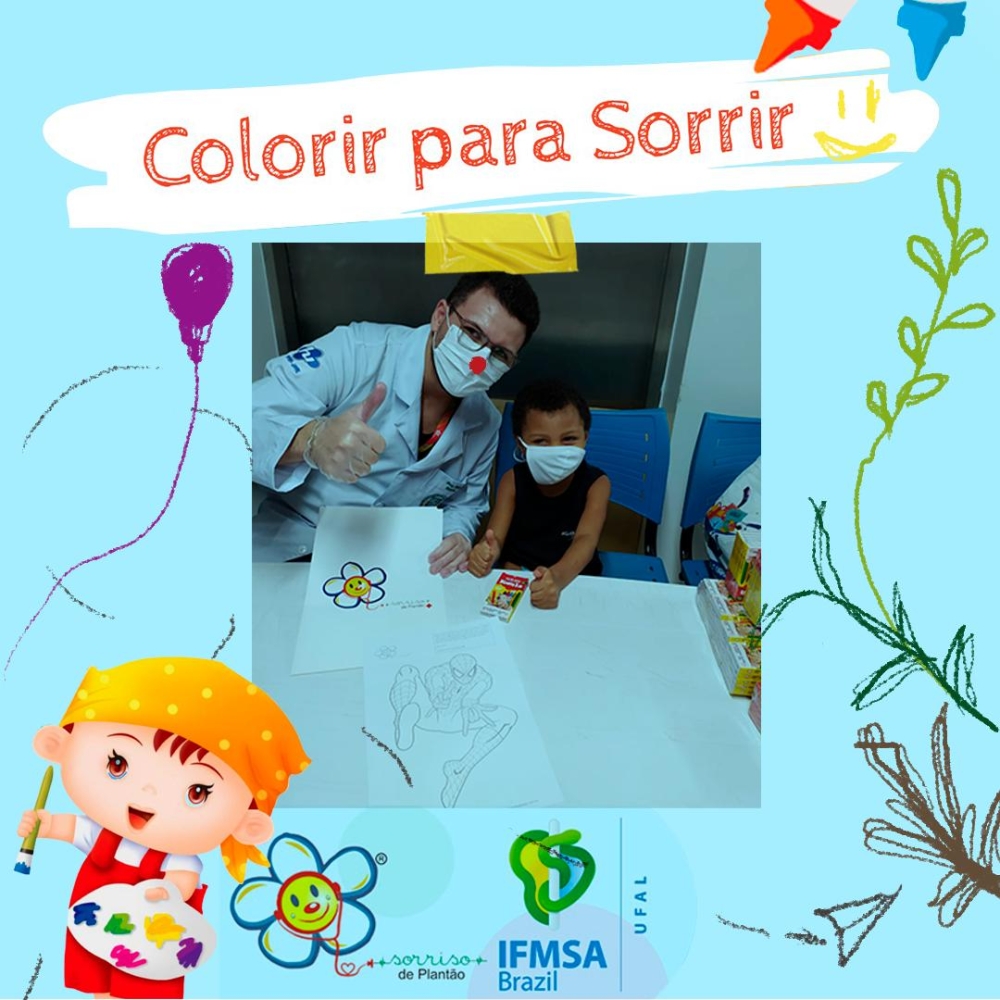 Colorir para Sorrir: arte e saúde mental durante o isolamento