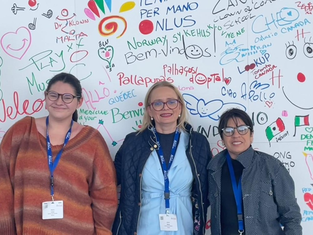 Sorriso de Plantão é destaque em encontro internacional de humanização hospitalar na Suíça