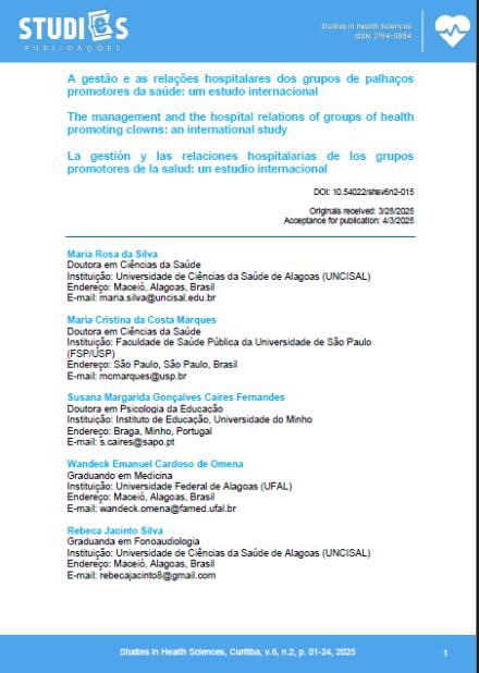 A gestão e as relações hospitalares dos grupos de palhaços promotores da saúde: um estudo internacional